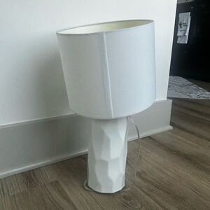 Small White Table Lamp